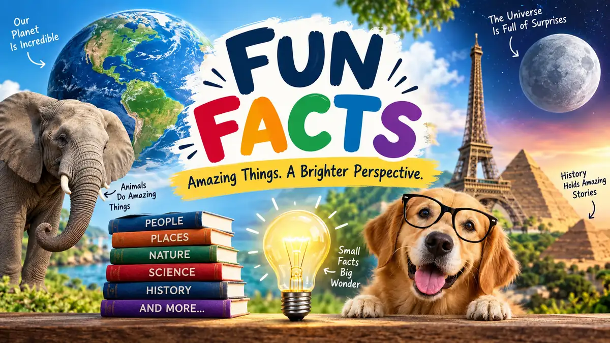fun facts: 100 Weird, True & Amazing Facts
