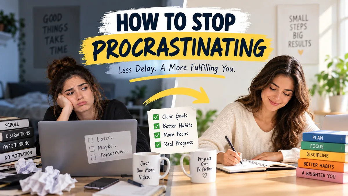 How to Stop Procrastinating: Practical Steps That Work