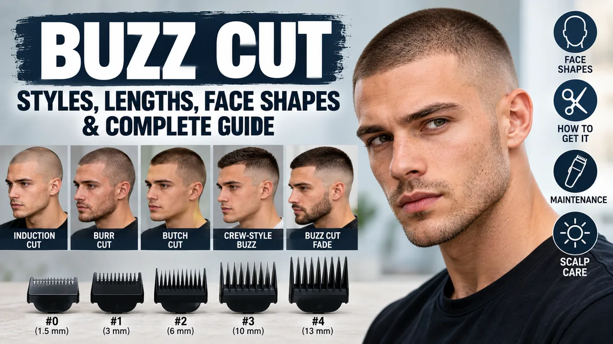 Buzz Cut: Styles, Lengths & Complete Haircut Guide